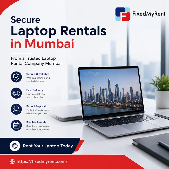 Secure Laptop Rentals in Mumbai from a Trusted Laptop Rental Company Mumbai