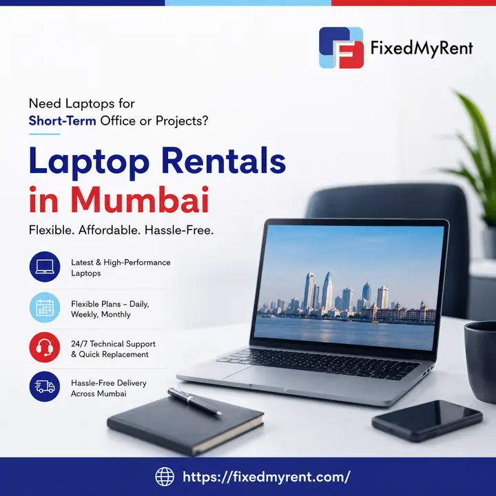 Laptop Rentals in Mumbai with Premium Devices and Quick Support